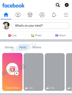 facebook tests new reels and rooms ui integrated into the facebook stories panel