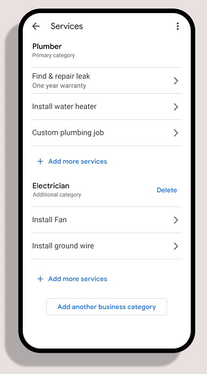 google adds new listing options for business profiles including services bookings and streamlined catalog upload