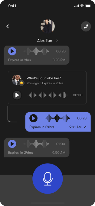 if you love voice messaging youll love squad