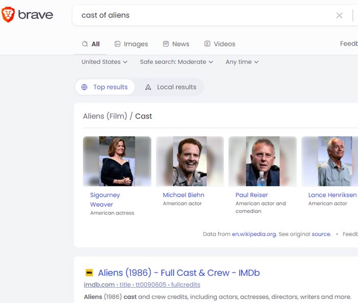 Sneak Preview of Brave Search – A Challenger to Google