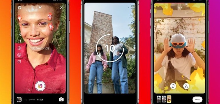 facebook runs video tests to make instagram more like tiktok