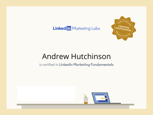 linkedin adds new free certification courses to help showcase your linkedin marketing knowledge