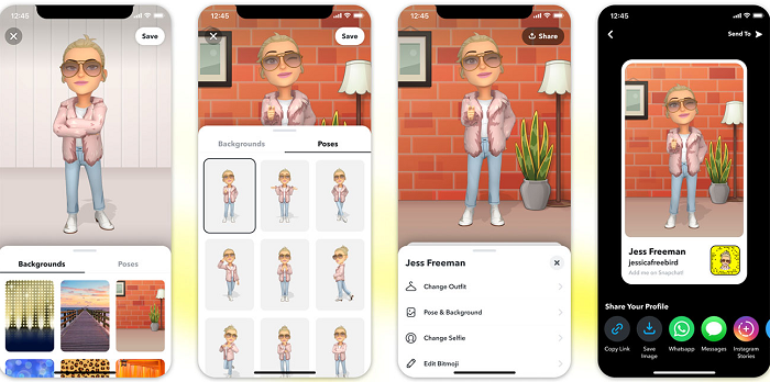 snapchat launches new 3d bitmoji another step in its digital fashion push