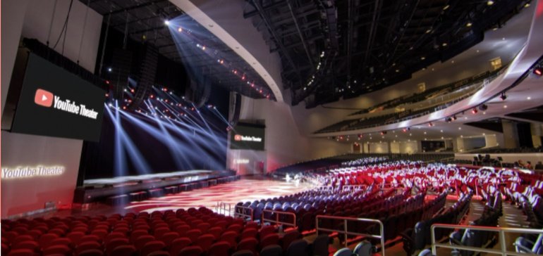 youtube opens 6000 seat youtube theater where it will host a range of irl events
