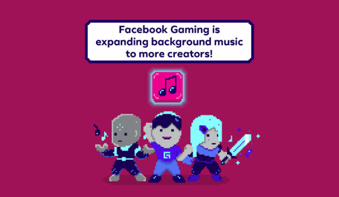 facebook announces new deals to enable gaming streamers to include popular music in their broadcasts
