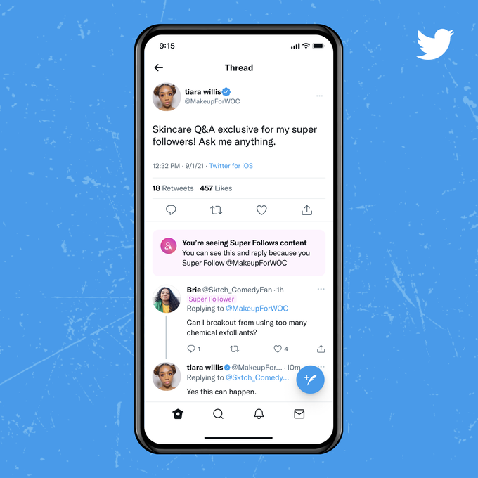 twitter rolls out paid subscription super follows to let you cash in on your tweets