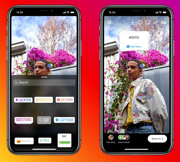 instagram launches add yours sticker to facilitate more engagement in stories