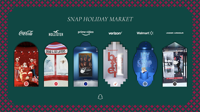 snapchat launches new ar shopping showcase as part of its holiday season push