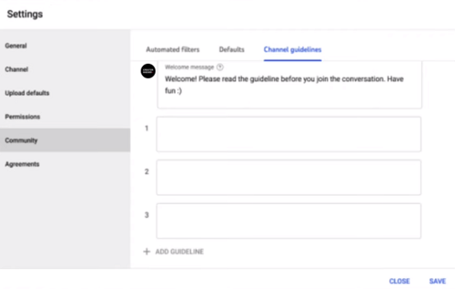 youtube expands comment guidelines and copyright detection providing more channel management options