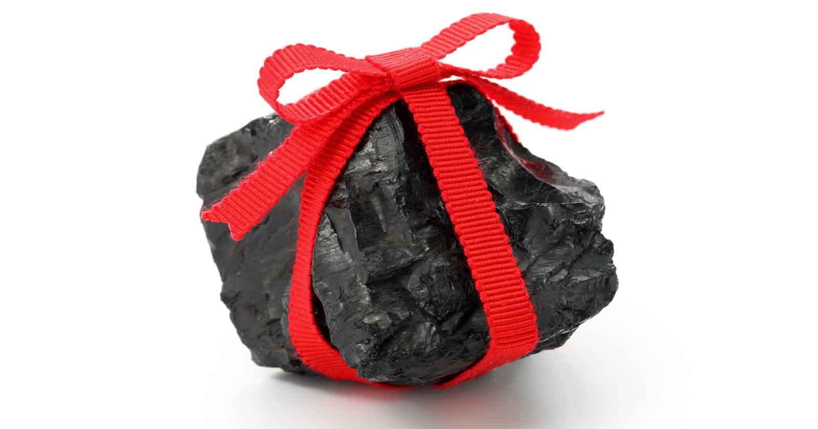 Main Article Image - Coal Christmas Wrapped