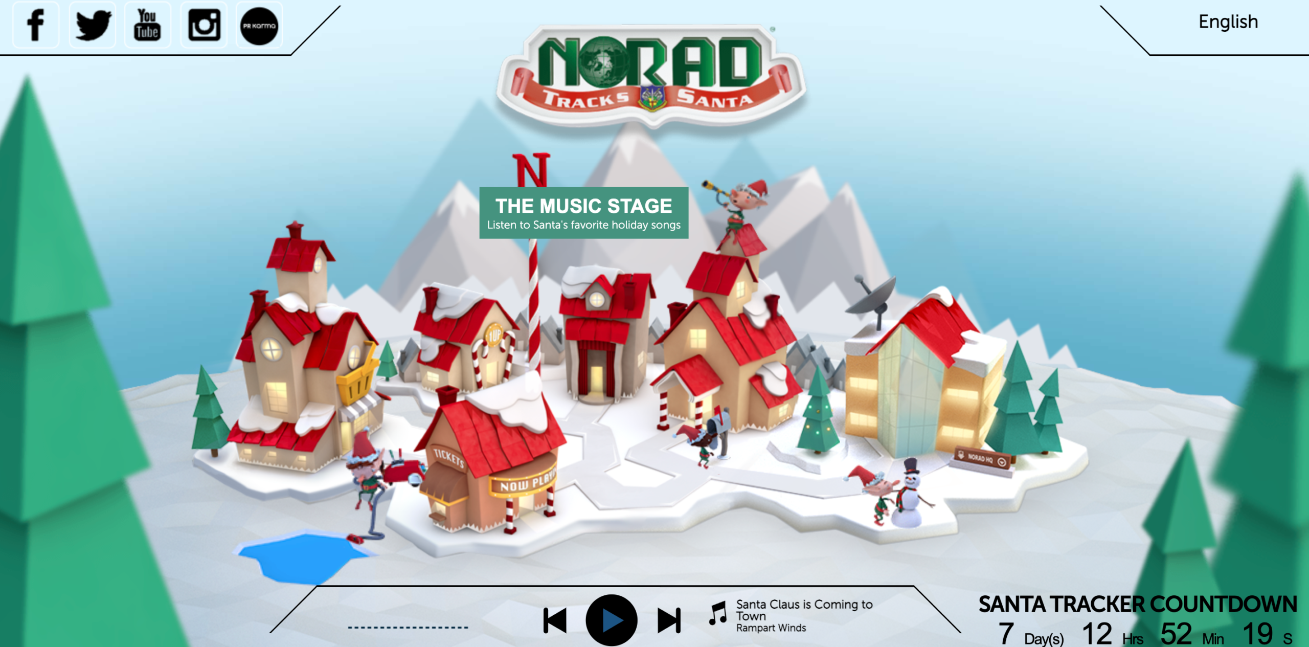 NORAD to track Santa's annual voyage