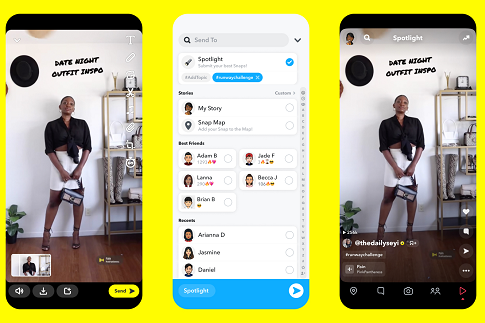 snapchat says that it paid out more than 250 million to spotlight creators in 2021