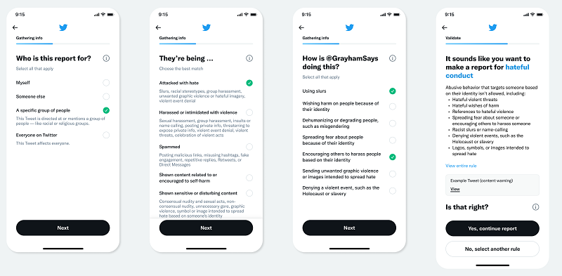 twitter launches new tweet reporting flow to improve issue diagnosis and response