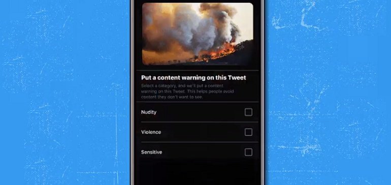 twitter tests new self reporting option for potentially sensitive images and videos in tweets