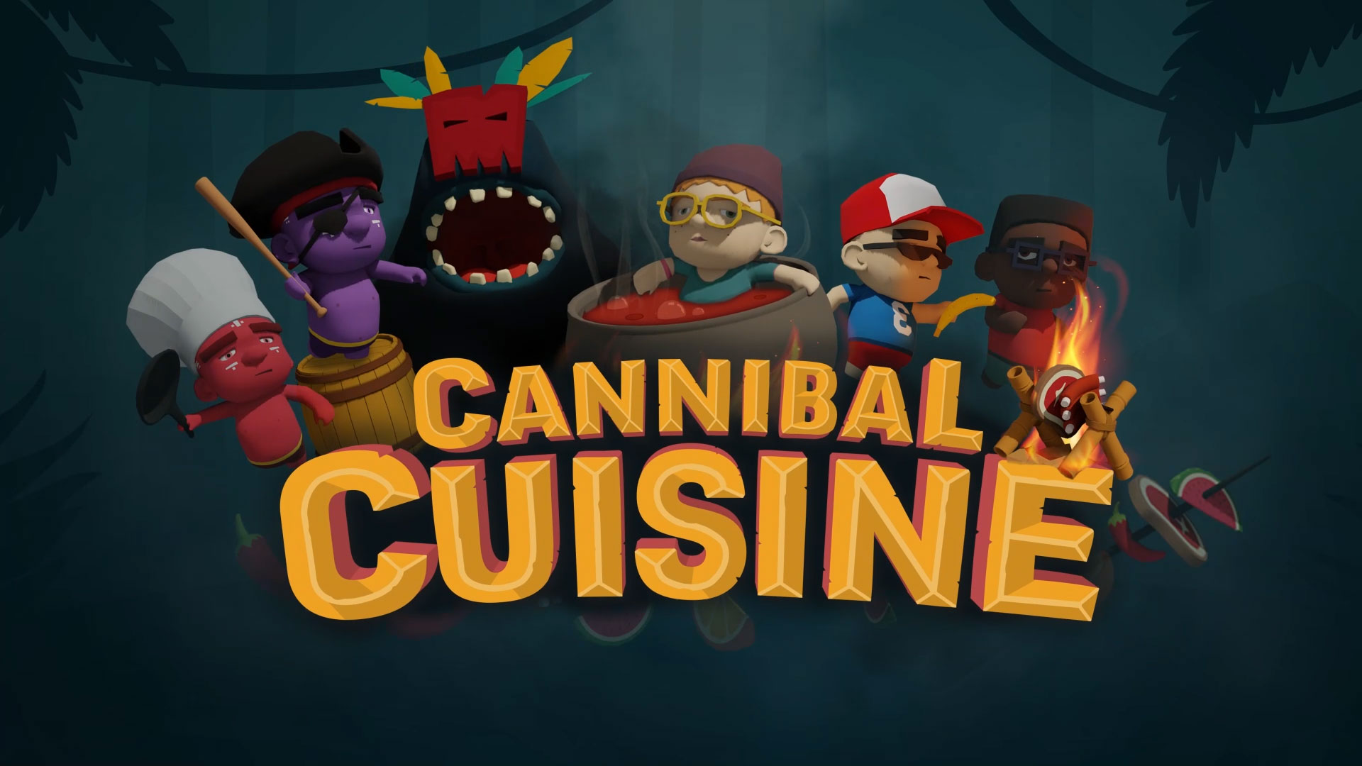 Video For Fight, Cook, Serve, Survive in Cannibal Cuisine with 1-4 Players