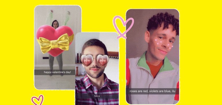 Snapchat Shares New Insights into User Engagement Around Valentine's Day [Infographic]