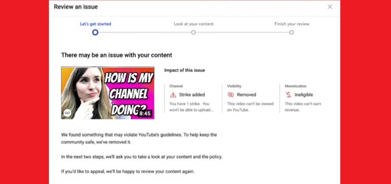 YouTube Adds New Guided Support Process for Community Guidelines Violations