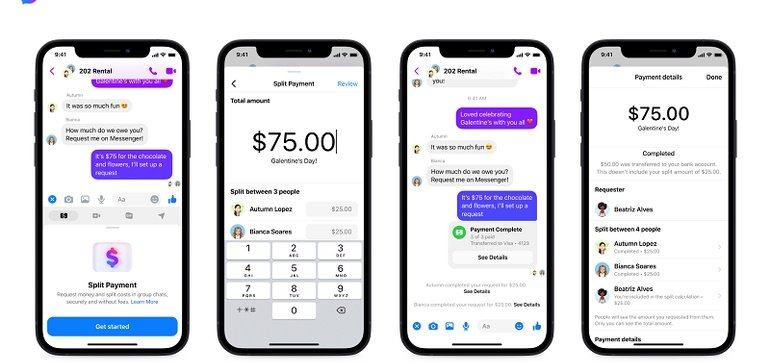 Messenger Adds New Features for Valentine's Day, Including Split Bill Payments and Extended Voice Messages