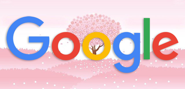 National Cherry Blossom Festival Google Easter Egg