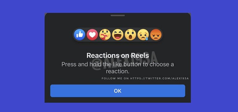Facebook's Developing Reactions for Reels