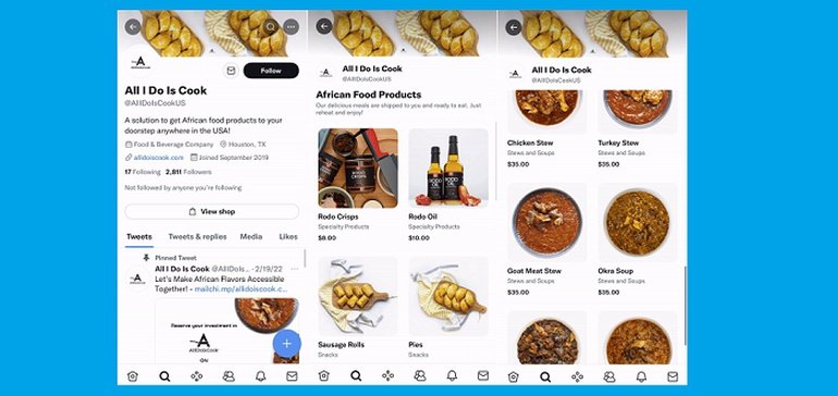 Twitter Launches Live Test of New Profile Shops to Display Products In-App