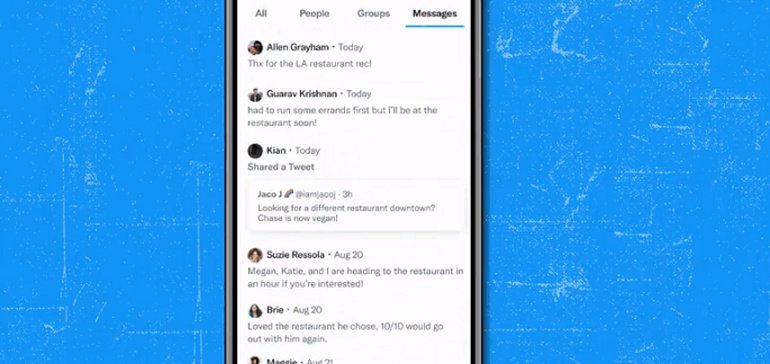 Twitter Rolls Out Keyword Search for DMs