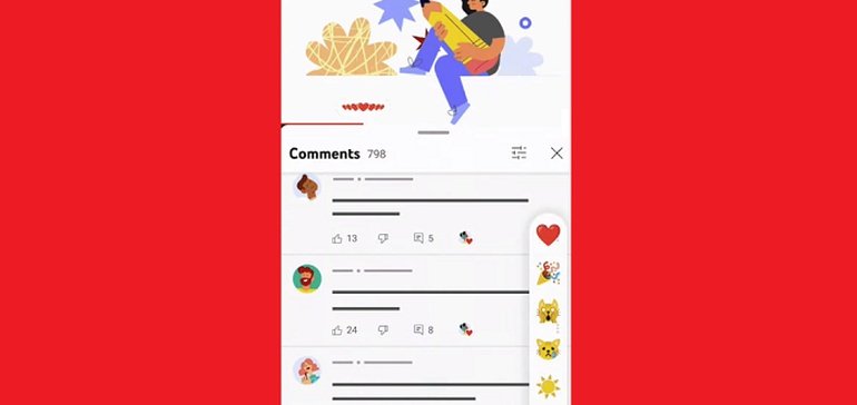 YouTube Tests New Emoji Reactions for Moments in Video Clips, Updates Community Polls