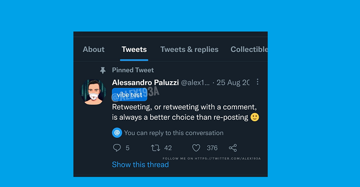 Twitter's Testing a New Status Indicator Marker Within Tweets