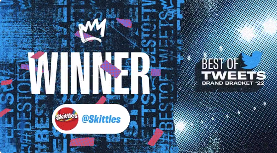 Skittles Takes Out Twitter's 'Brand Bracket' Competition for 2022