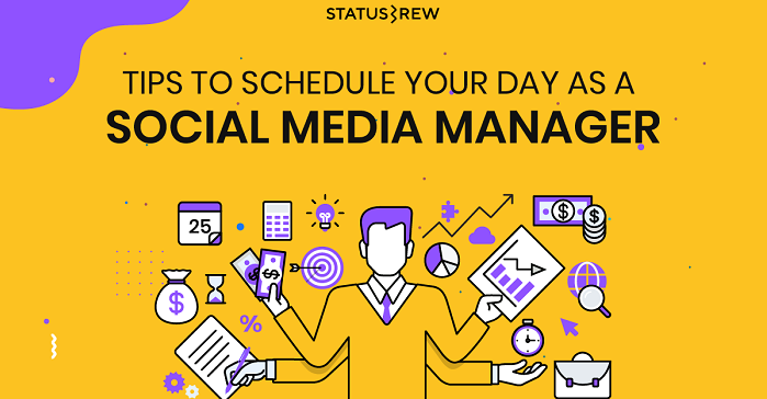 13 Tips to Schedule Your Day as a Social Media Manager [Infographic]