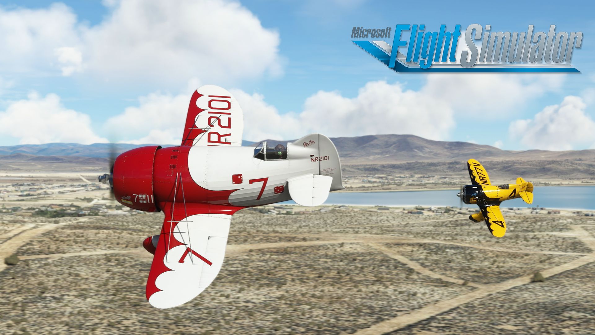 Microsoft Flight Simulator - Gee Bee Hero Image