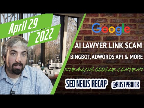 AI Lawyers Demanding Links, Google Not Stealing Content, Old Bingbot, Google URL Parameter Tool & AdWords API Gone & More