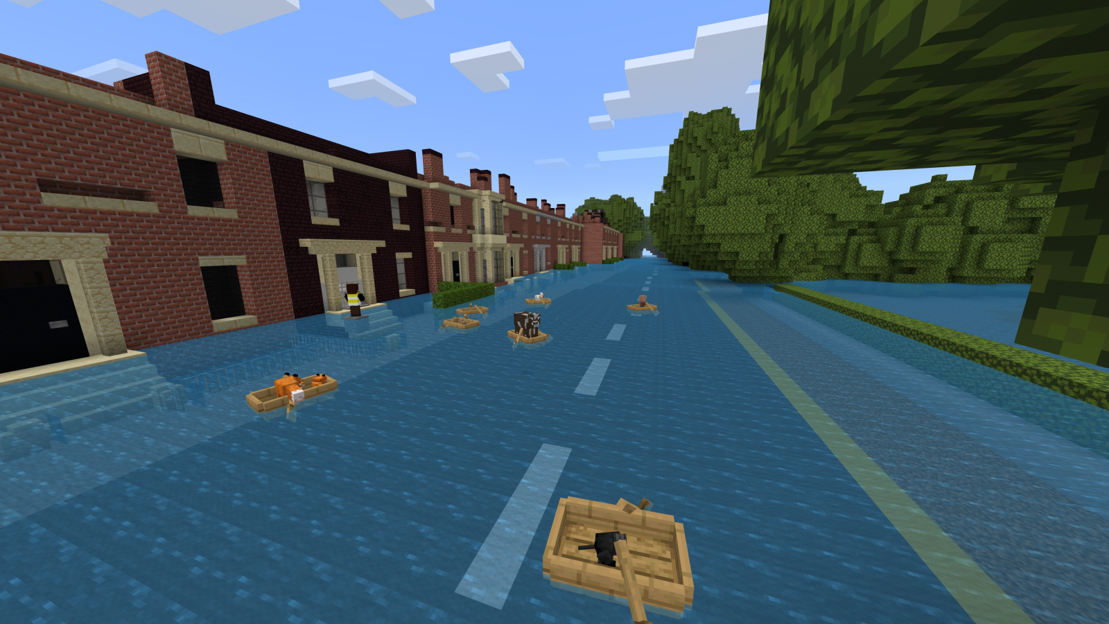 Turning the tide - A new Minecraft world is inspiring children to tackle flooding and climate change