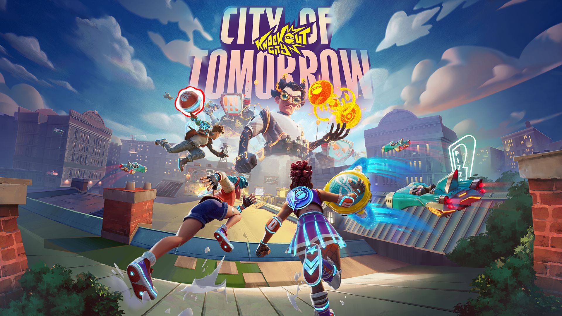 Welcome to the Future of Knockout City in Season 6: City of Tomorrow