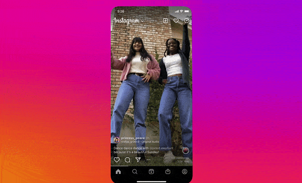 Instagram Tests Updated, TikTok-Like Full-Screen Format for its Main Feed
