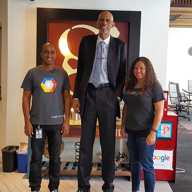 Kareem Abdul-Jabbar At Google