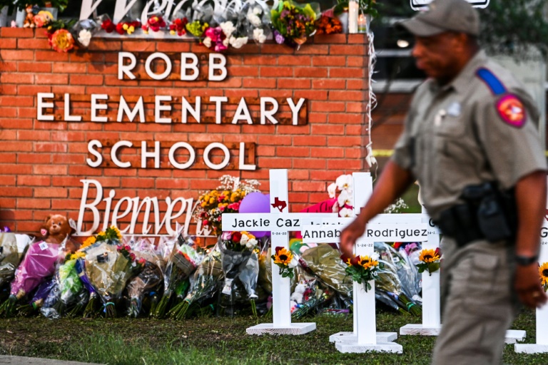 Shortly after the May 24 attack on a Texas school that killed 21 people -- including 19 children -- claims that it was a 'false flag' operation began to circulate on Telegram