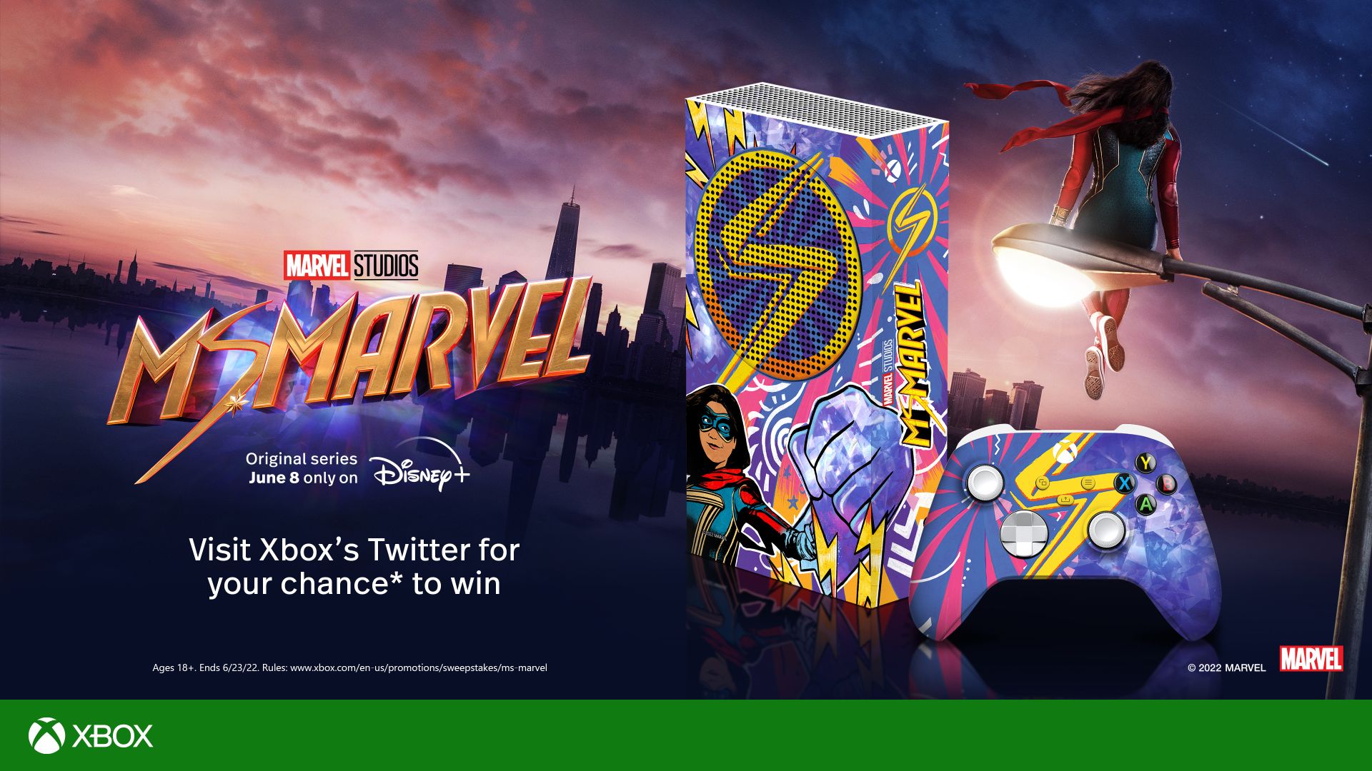 Ms Marvel Custom Console Sweepstakes