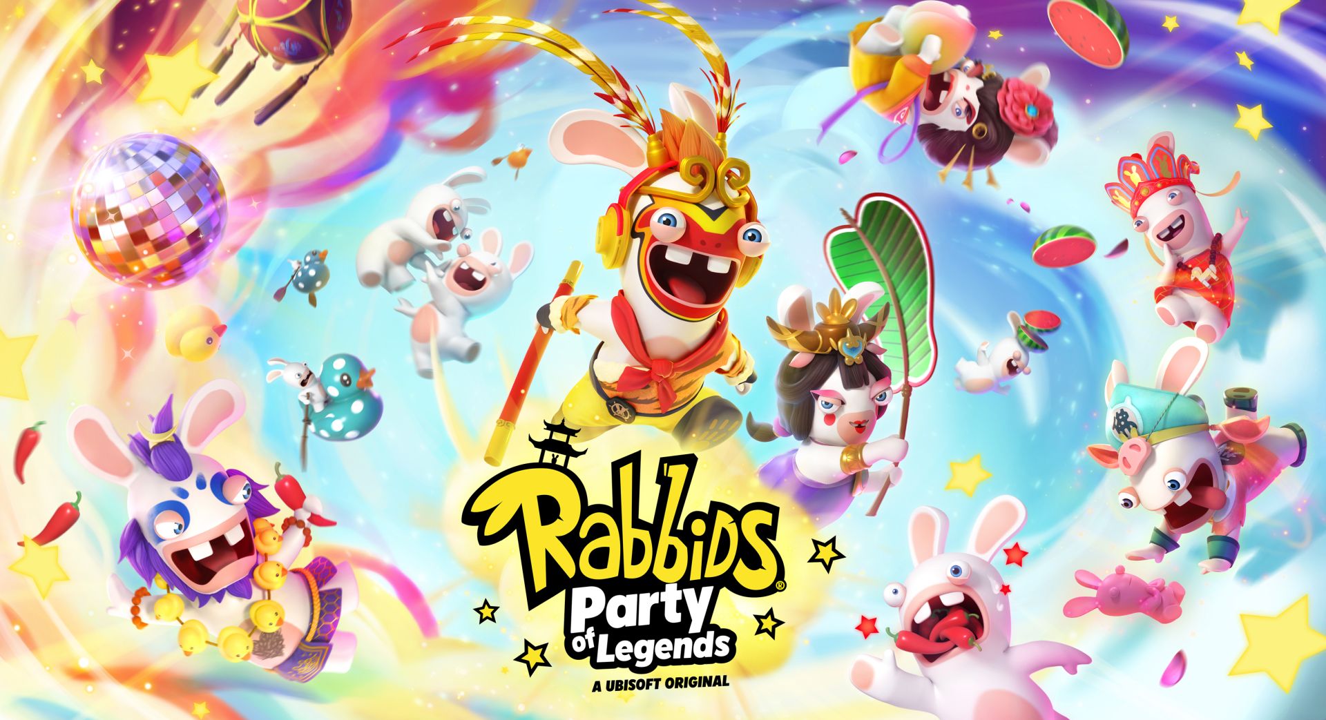 Rabbids: Party of Legends Key Art