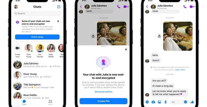 Meta Takes Next Steps in Messaging Encryption Push, with New E2E Features on Messenger and Instagram