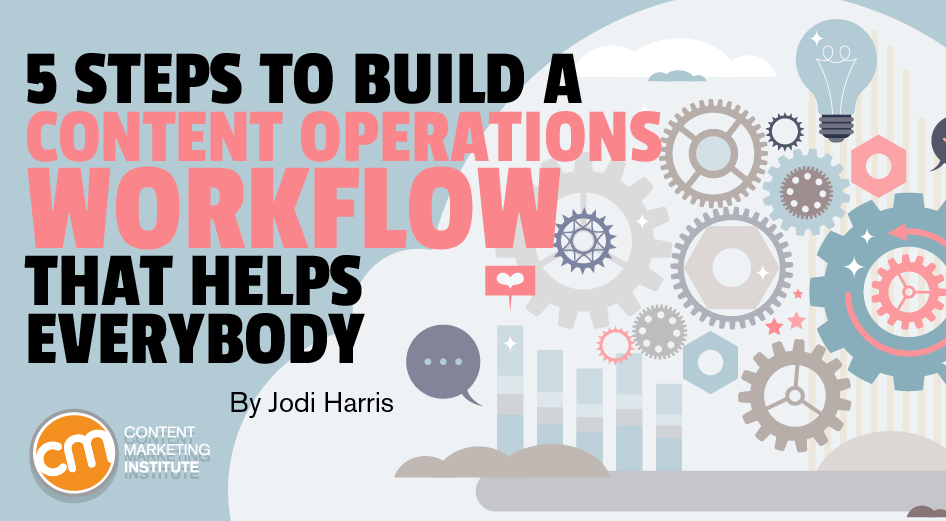 5 Steps To Build a Content Operations Workflow