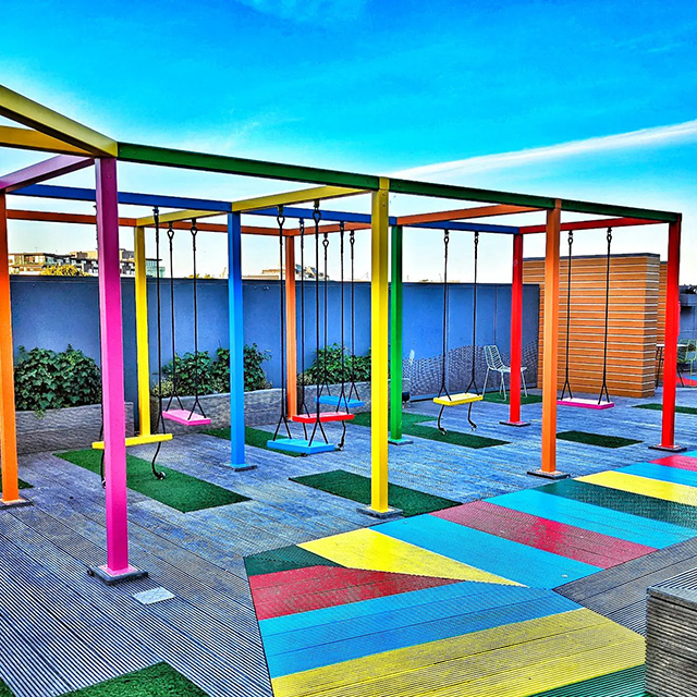 Google Dublin Rooftop Playground