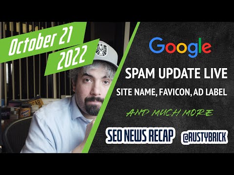 Google Spam Update, Site Name & Favicons, New Sponsored Ad Label and More