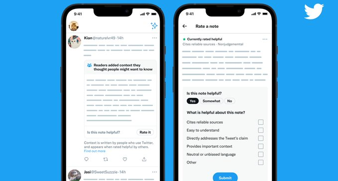 Twitter macht „Community-Notizen“ für alle Benutzer weltweit sichtbar