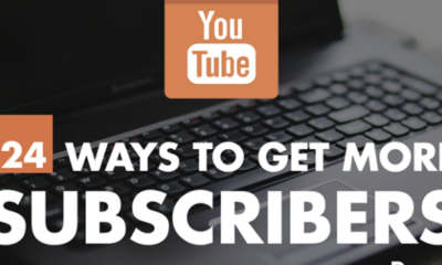 24 Ways to Get More Subscribers on Your YouTube Channel [Infographic]