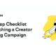 The 8-Step Checklist for Launching an Influencer Marketing Campaign [Infographic]