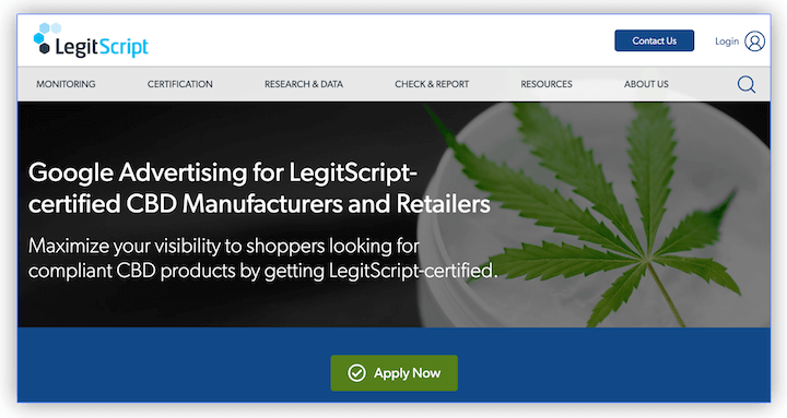 legitscript homepage