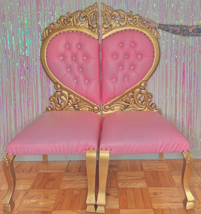 I'm Back With A New Heart-Shaped Furniture Secondhand Find