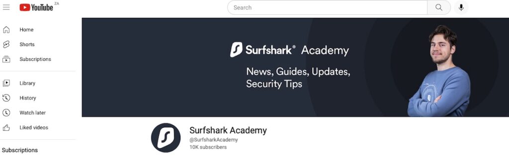 Surfshark Academy