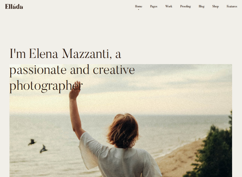 minimal photograpthy themes